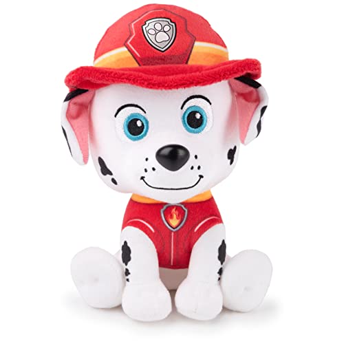 GUND Offizielle PAW Patrol Marshall in Signature Feuerwehrfeuer Uniform Plüschspielzeug, Stuffed Tier für Alter 1 und Up, 6" (Styles May Vary) von GUND