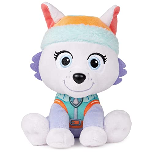 GUND Offizielles Paw Patrol Everest in Signature Snow Rescue Uniform Plüschtier, Stofftier ab 1 Jahren, 15,2 cm (Stile können variieren) von GUND