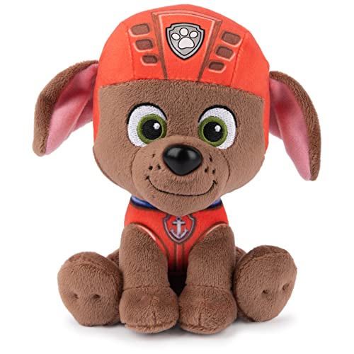 GUND Offizielle Paw Patrol Zuma in charakteristischer Wasserrettungsuniform, Plüschtier, Stofftier ab 1 Jahren, 15,2 cm (Stile können variieren) von GUND