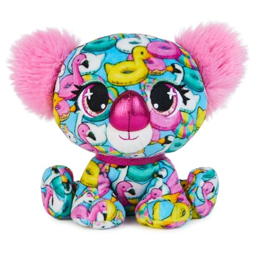 GUND P.Lushes Designer Fashion Pets Angie Springs Premium Koala Stofftier, Pink und Blau, 15,2 cm von GUND