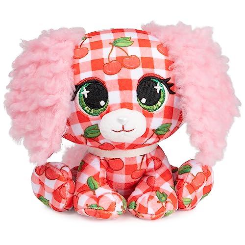 GUND P.Lushes Pets Juicy Jam Collection Summer Cerise Puppy Stofftier, Rot/Weiß, 15,2 cm von GUND