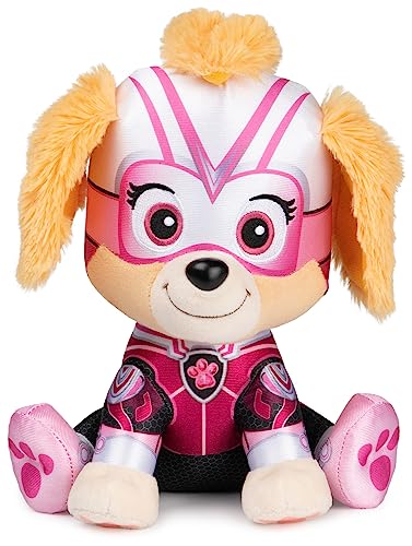 PAW PATROL GUND Mighty Kinofilm Skye, 23 cm - original Plüschtier zum Kinofilm 2023, ideal zum Nachspielen der Kinoabenteuer und als Lieblingskuscheltier, Spielzeug für Kinder ab 1 Jahr von PAW PATROL