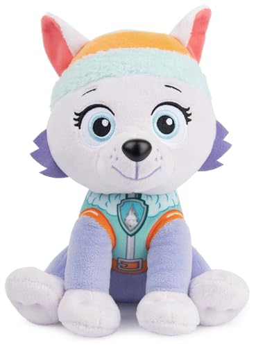 PAW PATROL GUND Everest 23 cm - hochwertiges Plüschtier zur beliebten TV-Serie, detaillierte Gestaltung mit gestickten Augen, ab 1 Jahr von PAW PATROL