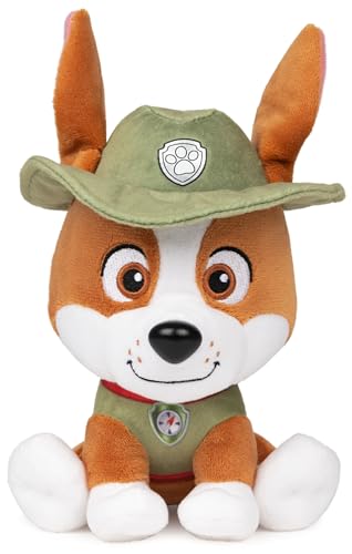 PAW PATROL GUND Tracker, 15 cm - Plüschtier in hochwertiger Qualität zur beliebten TV-Serie, ab 1 Jahr empfohlen von PAW PATROL