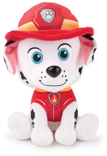 PAW PATROL GUND Marshall Plüschtier, 15 cm - hochwertiges Kuscheltier für Fans der beliebten TV-Serie, ab 1 Jahr empfohlen von GUND