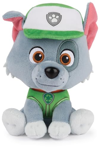 GUND PAW Patrol Rocky Plüschtier, 15 cm - hochwertiges Kuscheltier für Fans der beliebten TV-Serie, ab 1 Jahr empfohlen von GUND