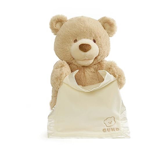 GUND Peek-A-Boo Teddy Bear Animated Stuffed Animal Plush, 11.5" von GUND