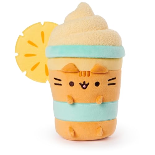 GUND Pusheen Ananas Float Plüsch, Katze Stofftier ab 8 Jahren, Orange, 24,1 cm von GUND