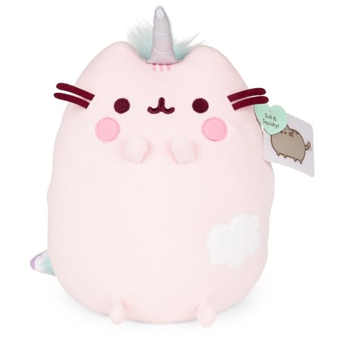 GUND Pusheen Dreamy Pusheenicorn Extra Soft Squisheen Cat Stofftier Plüsch, Pink, 24,1 cm von GUND