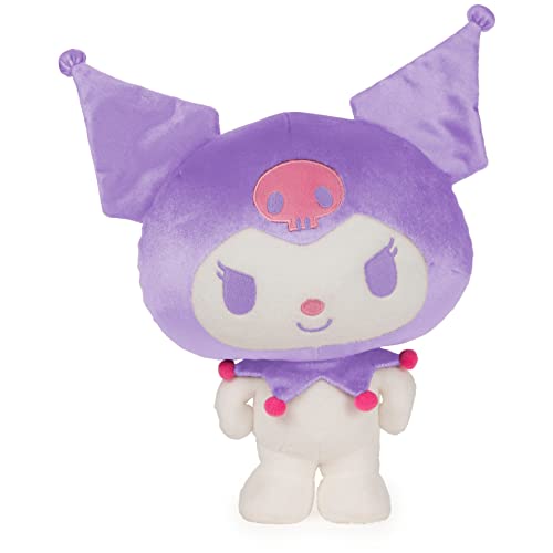 GUND Sanrio Hello Kitty Kuromi Plüsch, Premium Stofftier ab 1 Jahren, 24,1 cm, lila/weiß von GUND