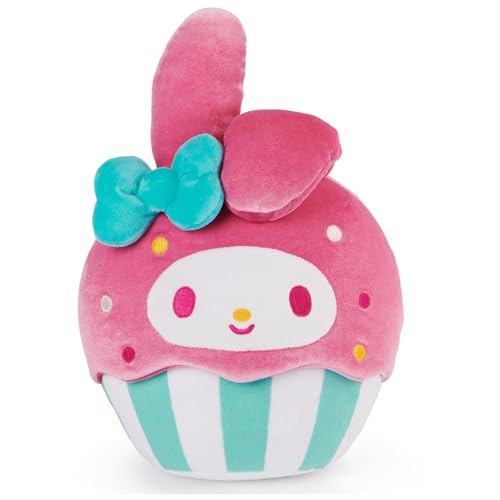 GUND Sanrio Hello Kitty and Friends My Melody Cupcake Plüschtier, ab 1 Jahr, Pink/Weiß, 20,3 cm von GUND