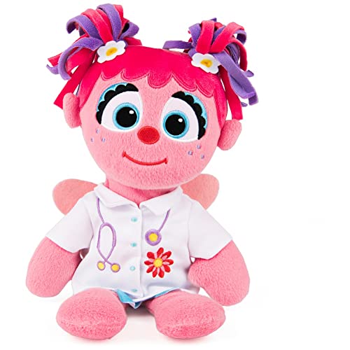 GUND Sesamstraße Offizieller Doktor Abby Cadabby Muppet Plüsch, Premium-Plüschtier ab 1 Jahren, Rosa/Weiß, 33 cm von GUND