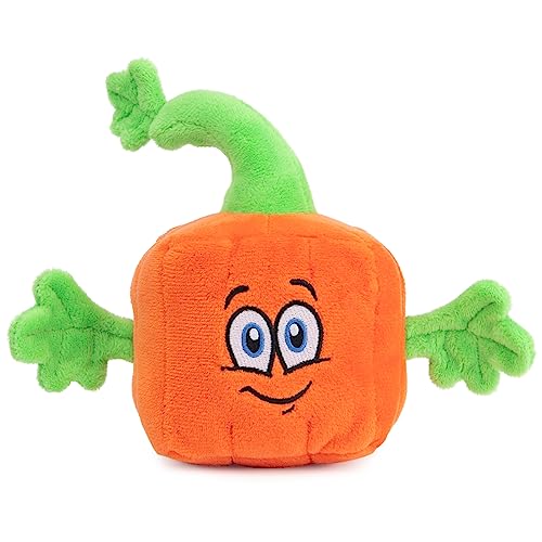 GUND Spookley The Square Pumpkin Plüschtier, Premium Stofftier ab 1 Jahre, Orange/Grün, 7,6 cm von GUND