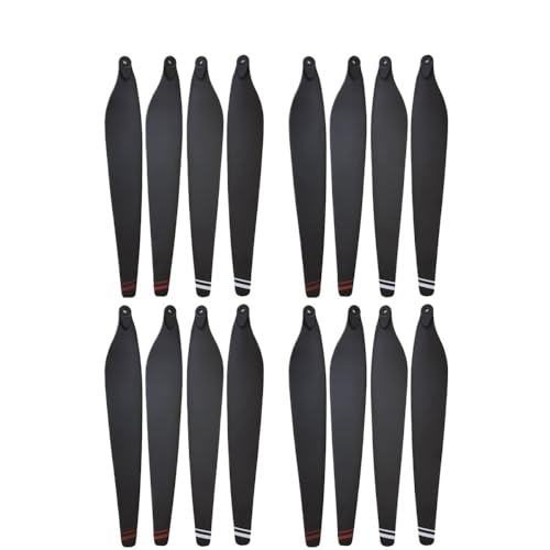 GUOFHUIO 30 Zoll Klapp Carbon Propeller 3090 CW CCW Paddel Requisiten for X8 8120 Power System Anlage Landwirtschaft Drone Ersatz paddel(Red Edge 4 Pairs) von GUOFHUIO