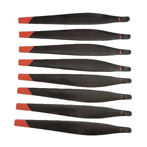 GUOFHUIO 5018 Carbon Fiber Kunststoff Mix 50 Zoll Faltbare Propeller CW CCW for D-JI T25 Landwirtschaft Drone Reparatur Zubehör(5018 Props 8pcs) von GUOFHUIO