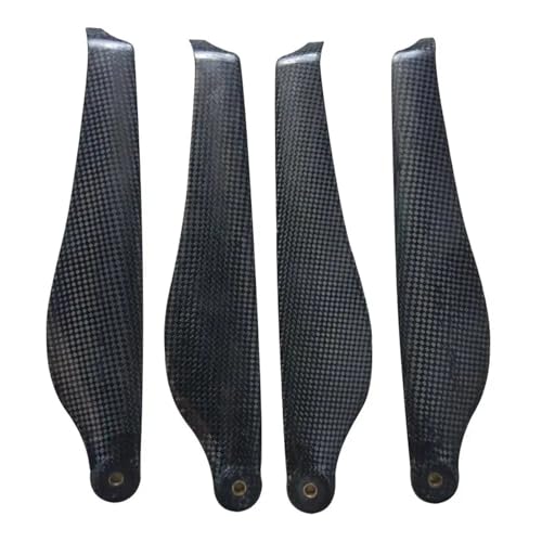 GUOFHUIO 18 Zoll 1865 Folding Carbon Fiber Propeller Klinge Quadcopter Drone Zubehör Teile Interne klemme Holz Propeller von GUOFHUIO