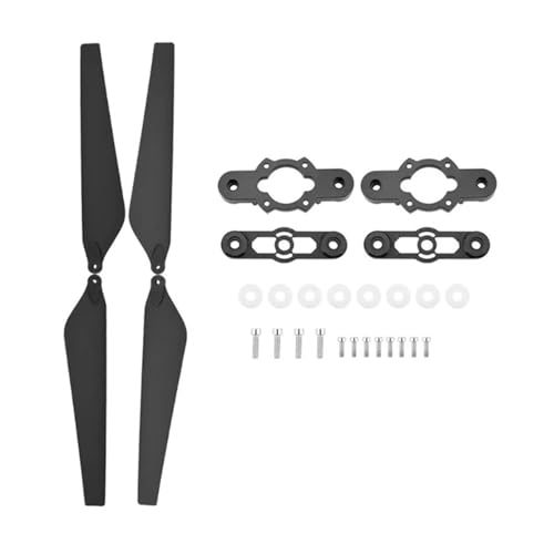 GUOFHUIO 21x7 28x8 33x9 38x20 54x13 Zoll Faltbarer Carbon-Klemmpropeller for DJ T10 T30 T40 T20P E5000 E7000 MG Drone(28x8 Inch) von GUOFHUIO