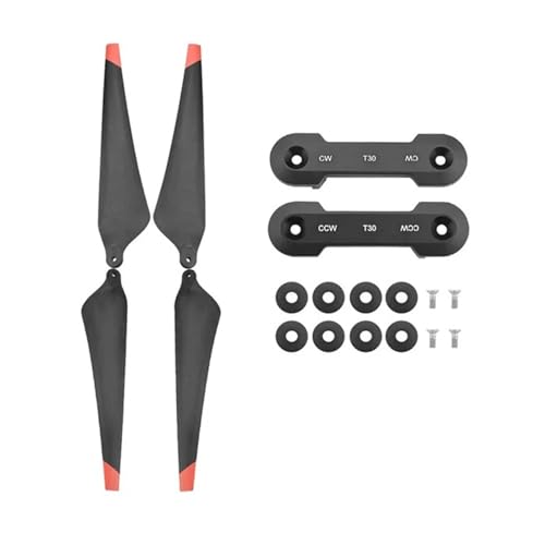 GUOFHUIO 21x7 28x8 33x9 38x20 54x13 Zoll Faltbarer Carbon-Klemmpropeller for DJ T10 T30 T40 T20P E5000 E7000 MG Drone(38x20 Inch) von GUOFHUIO