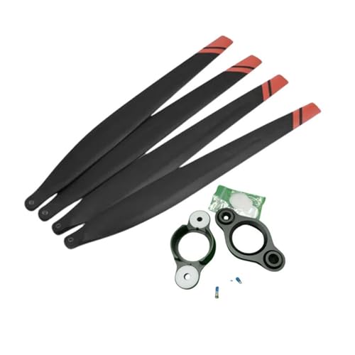 GUOFHUIO 21x7 28x8 33x9 38x20 54x13 Zoll Faltbarer Carbon-Klemmpropeller for DJ T10 T30 T40 T20P E5000 E7000 MG Drone(54x13 Inch) von GUOFHUIO