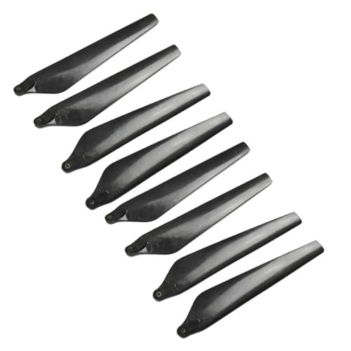 GUOFHUIO 28 Zoll Kohlefaser-Faltpropeller 2880 Paddel CW CCW Propeller Nein/mit Clip for DJ E5000 RC Landwirtschaftspflanze UAV Drone(2880-8PCS no clamp) von GUOFHUIO