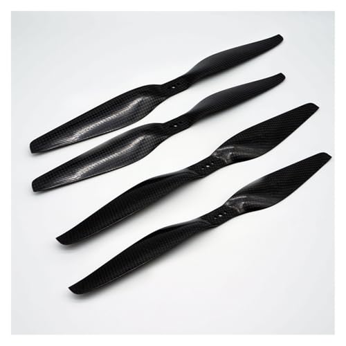 GUOFHUIO 3 löcher Carbon Fiber Propeller Hexacopter Drone Quadcopter Propeller Klinge(1055 Prop 2 Pair) von GUOFHUIO