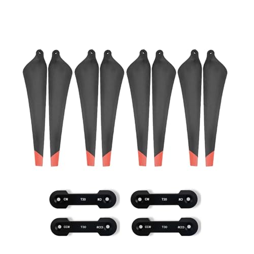 GUOFHUIO 3820 38 Zoll Faltbare Carbon Faser Nylon Legierung Mix Propeller CW CCW Klinge for T30 Drone Reparatur Zubehör(8 Blades) von GUOFHUIO