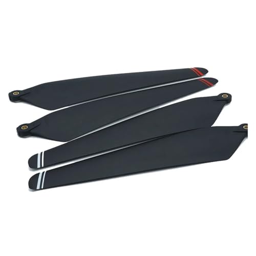 GUOFHUIO 4016 DIY Kunststoff Carbon Mid Propeller 40 Zoll Klapp Paddel Klingen mit Clip CW CCW Requisiten for RC XP2020 Anlage UAV(1 Pair Propeller) von GUOFHUIO