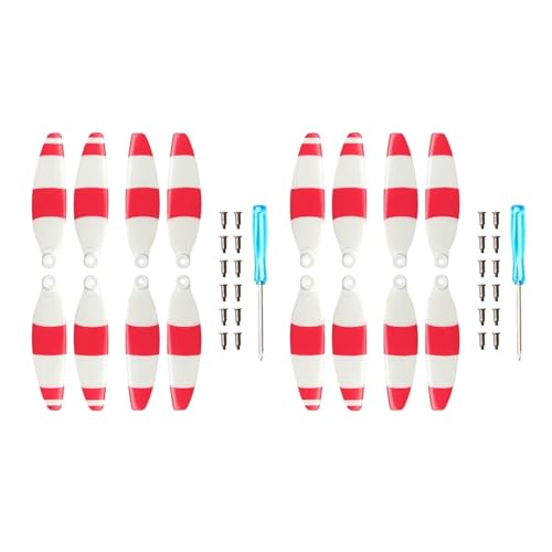 GUOFHUIO 4726 Propeller Props Blade Ersatz for D-JI Mini 2/SE Drone Flügel Fans Ersatzteile(16 pcs red) von GUOFHUIO