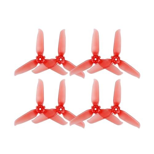 GUOFHUIO 5328S Propeller for D-JI FPV Combo Props Paddle Blade Ersatz Flügel Fan Ersatzteil(Red Props 8pcs) von GUOFHUIO