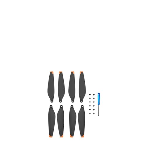 GUOFHUIO 6030 Propeller for D-JI Mini 3 Pro Drone Wings Austauschbare Flügel Fan Blade Zubehör(2 Pair orange) von GUOFHUIO