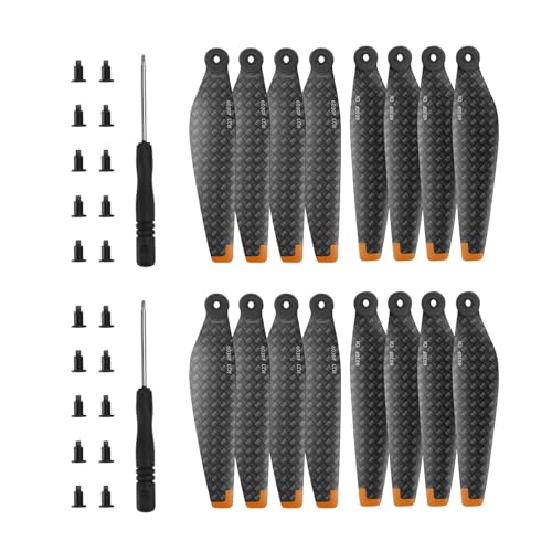 GUOFHUIO 6030F Drone Teile Klapp Carbon Fiber Propeller CW CCW Propeller for DJ Mini 3 Drone Reparatur Paddle Flügel Zubehör(6030F Props 16pcs) von GUOFHUIO