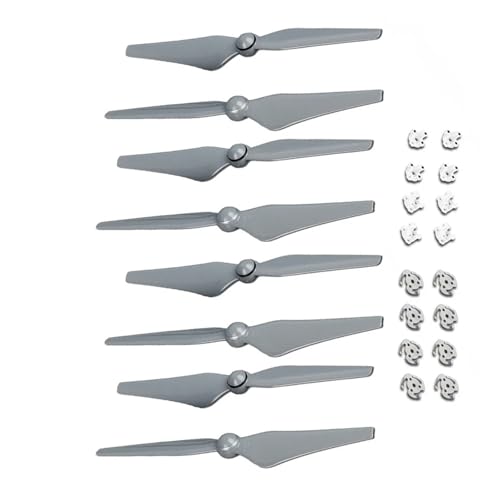 GUOFHUIO 9450S Paddelpropeller for DJ Phantom 4 Drone Ersatzteile(9450S Grey 8pcs) von GUOFHUIO