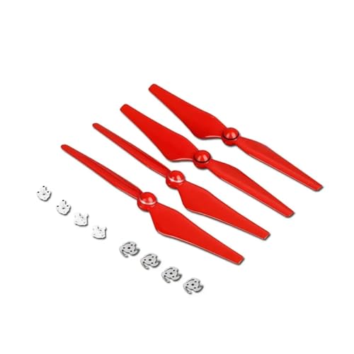 GUOFHUIO 9450S Paddelpropeller for DJ Phantom 4 Drone Ersatzteile(9450S Red 4pcs) von GUOFHUIO