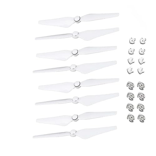 GUOFHUIO 9450S Paddelpropeller for DJ Phantom 4 Drone Ersatzteile(9450S White 8pcs) von GUOFHUIO