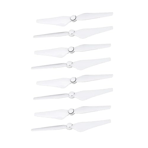 GUOFHUIO 9450S Propeller for D-JI Phantom 4 Drone Requisiten Klinge Flügel Fans Ersatzteile Ersatz Paddel Zubehör(9450S White 8pcs) von GUOFHUIO