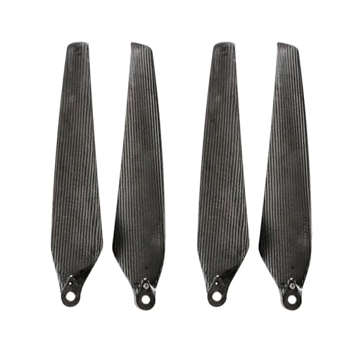 GUOFHUIO Carbon Faser/Carbon Nylon Klapp Propeller CW/CCW Propeller for dj XAG P100 Pro V50 P100 P80 Landwirtschaft Hubschrauber(P80 Carbon Fiber) von GUOFHUIO