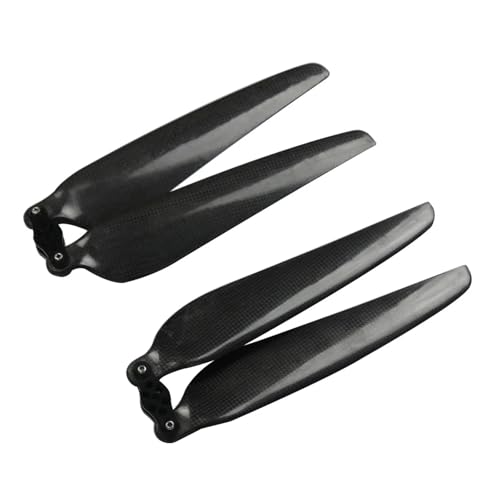 GUOFHUIO Carbon Fiber Composite Propeller CW CCW mit Paddel Clip 22 Zoll 2280 for RC Drone Quadcopter Teile(2280 with Clip) von GUOFHUIO