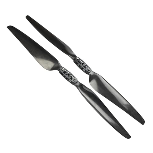 GUOFHUIO Carbon Fiber Composite Propeller CW CCW mit Paddel Clip 22 Zoll 2280 for RC Drone Quadcopter Teile(2680 with Clip) von GUOFHUIO