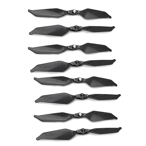 GUOFHUIO Carbon Fiber Propeller Klapp 9455S Selbst-verriegelung Klinge for D-JI Phantom 4/4 Pro Drone Flügel Zubehör(2-Blade 8pcs) von GUOFHUIO