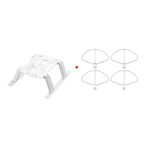 GUOFHUIO Fahrwerkskits for FI-MI X8 SE 2020 Drone Höhenverlängerer Langes Bein Fußschutzständer Gimbal Guard Zubehör(White Protector) von GUOFHUIO