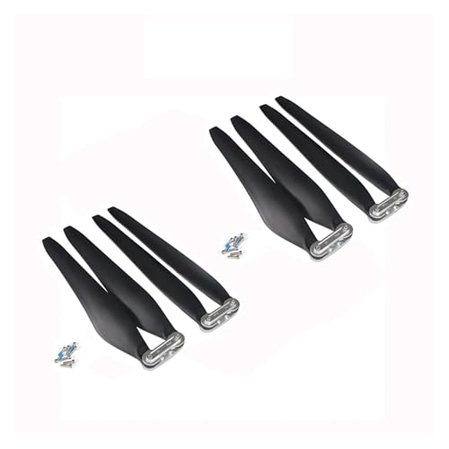 GUOFHUIO Klappbarer 36190 36120 3411 CW CCW Verbundmaterial-Luftfahrtpropeller 36 Zoll for X9 MAX Plus X9 Motor Landwirtschaftsdrohne(4PCS 3411 with Clip) von GUOFHUIO