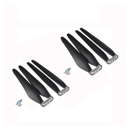 GUOFHUIO Klappbarer 36190 36120 3411 CW CCW Verbundmaterial-Luftfahrtpropeller 36 Zoll for X9 MAX Plus X9 Motor Landwirtschaftsdrohne(4PCS 36190 W Clip) von GUOFHUIO