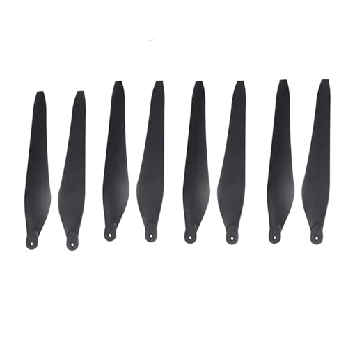 GUOFHUIO Klappbarer Carbonfaser-Kunststoff-Paddel 3411 CW CCW-Propeller for Hoby-wi X9-Motor-Landwirtschaftsdrohne(4PCS CW 4PCS CCW) von GUOFHUIO