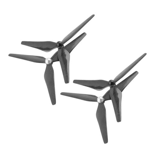 GUOFHUIO Kohlefaser-Propeller 9450, selbstsichernd, 3-Blatt, CW/CCW-Propeller for DJ Phantom 3-Drohnenflügel(9450 Props 8pcs) von GUOFHUIO