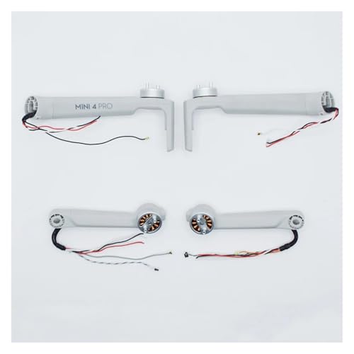 GUOFHUIO Motorarme Links rechts vorne hinten Arm mit Motoren for D-JI Mini 4 Pro Drohnen-Reparatur-Ersatzteile(1 Set) von GUOFHUIO