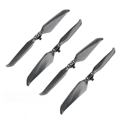 GUOFHUIO Propeller 7238F Klingen Kohlefaser Kunststoff Requisiten for D-JI Mavic Air 2S / Mavic Air 2 Drohnenzubehör(Carbon Fiber Blades) von GUOFHUIO