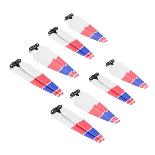 GUOFHUIO Propeller for DJ AIR 3 Drone Klinge Ersatz Ersatzteil 8747F Flügel Prop Zubehör(Colorful 8pcs) von GUOFHUIO