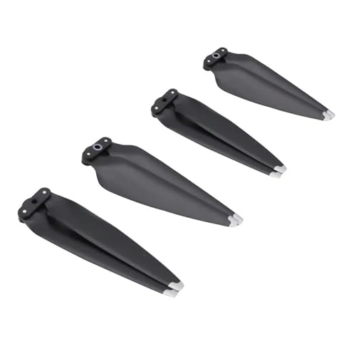 GUOFHUIO Propeller for DJ Air 3 Drone 8747F CW CCW Paddle Propeller Zubehör(Black Silver 4pcs) von GUOFHUIO