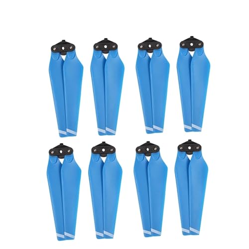 GUOFHUIO Propeller for DJ Mavic Pro Drone 8330 CW CCW Klapp Klinge Ersatz Ersatzteile Reparatur Zubehör(8330F Blue 8pcs) von GUOFHUIO