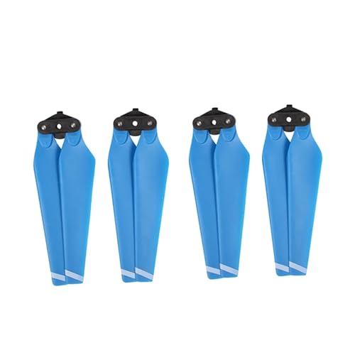 GUOFHUIO Propeller for DJ Mavic Pro Drone Prop 8330 8331 CW CCW Klapp Klinge Ersatz Requisiten Ersatzteile Zubehör(8330F Blue 4pcs) von GUOFHUIO